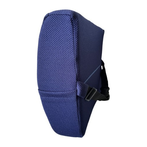 Cojín Soporte Lumbar Viscoelástico Azul