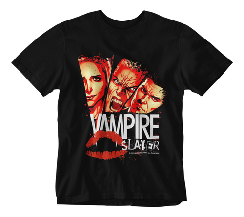 Camiseta Retro Serie Vampiros Buffy Slayer N1