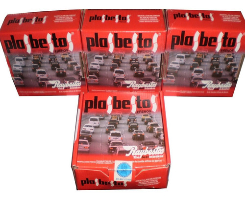 Pastillas Freno Delanteras Plasbestos Fiat Palio Siena 1.4 8v Fire 2009/2018