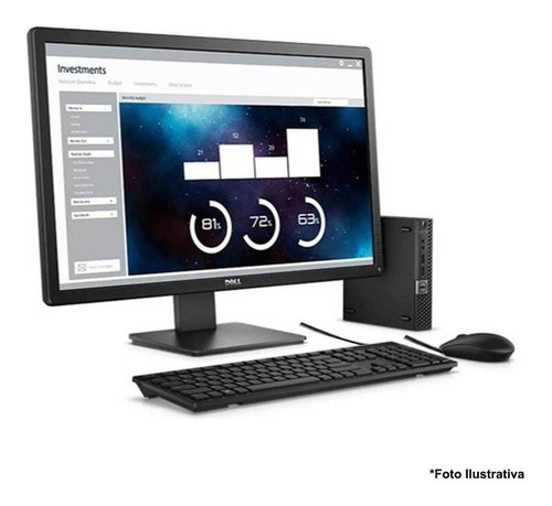 Computador Dell 3020 Core I5 4ªg 8gb 1tb Wifi + Monitor 22