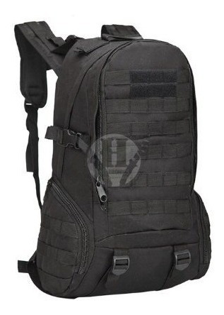 Mochila Tactica Negro Sp52578 Molle Reforzada Diaria