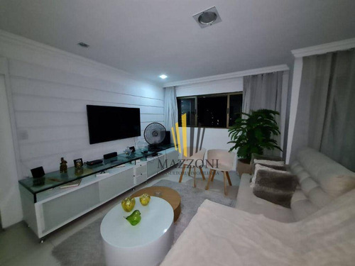 Imagem 5 de 26 de Ap Em Setúbal | 120m² | Andar Alto | Varanda | 3 Quartos | Dependência | 2 Vagas | Lazer | R$ 4.600 - Ap2151