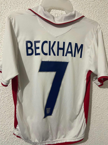 Jersey Juvenil Umbro Inglaterra Beckham