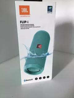 Caixa De Som Portátil Com Bluetooth Da Marca Jbl Flip 4 Orig