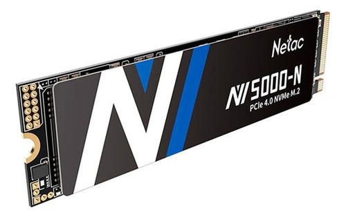 Ssd Netac 500gb Nv5000-n Pcie 4 X4 M.2 2280 Nvme Ate 4800/2700 Mb/s - Nt01nv5000n-500-e4x