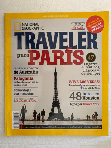 Revista National Geographic Traveler Puro Paris #5 Mayo 2008 (Usado)