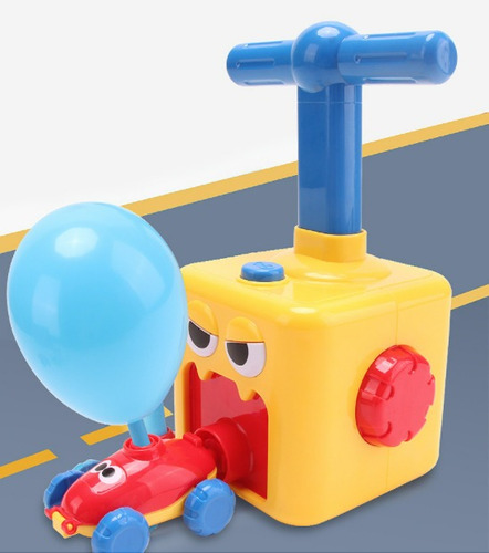 Imagen 7 de 10 de Versión Actualizada Globo Coche Lanzador De Bolas De Juguete