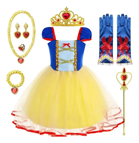 Vestido de blancanieves para niña sale