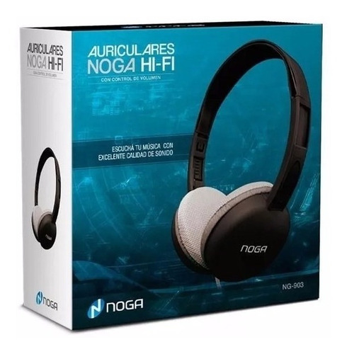 Auriculares Vincha Noga Ng-903 Celular Pc Tv Livianos Hi-fi