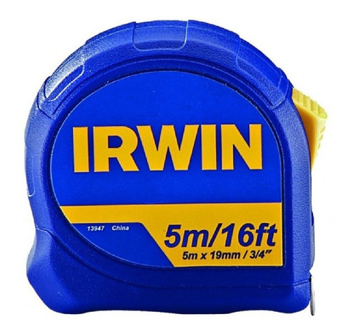 Trena Medidor De Bolso Standard Irwin - 5 Metros