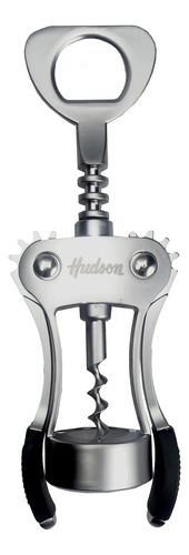 Sacacorcho Hudson Alas Acero Inoxidable Destapador Bz3 Color Acero Inoxidable To22