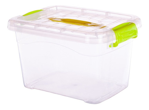 Caja Organizadora Transparente 5 Lts 10 Un