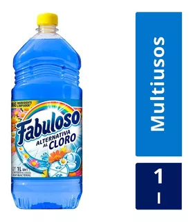 Limpiador Líquido Fabuloso Alternativa Al Cloro Multiusos 1l