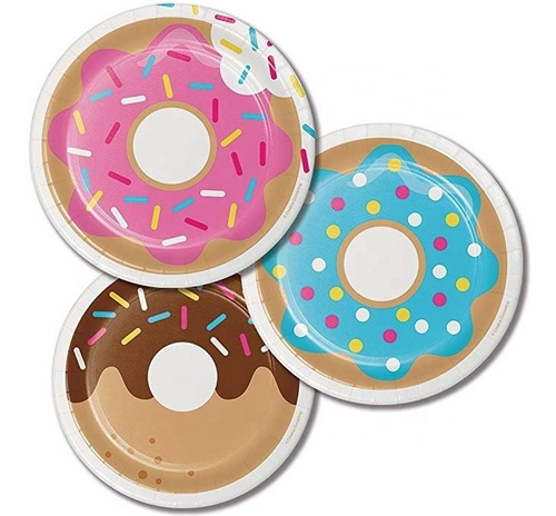 Donuts Theme Birthday Party Sets 141pieces For 26 People