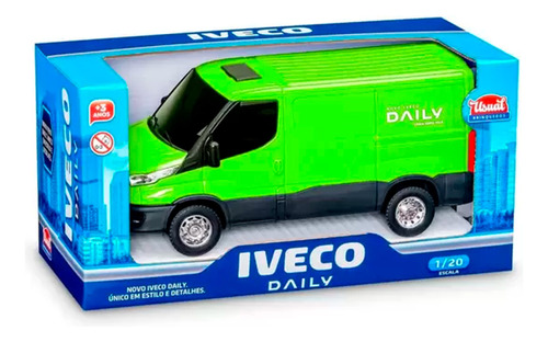 Camioneta Furgon Utilitario Iveco Daily Vehiculo Juguete