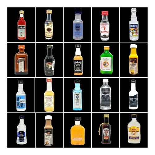 comprar Colección De 30 Botellitas Miniatura 