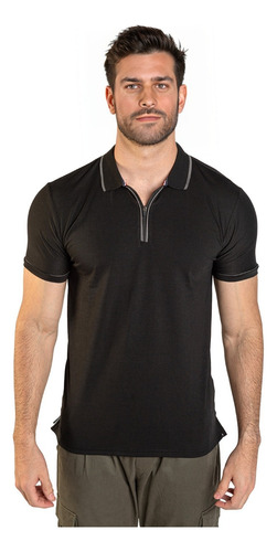 Playera Tipo Polo Para Hombre Slim Fit