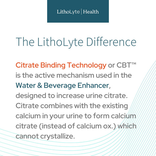 Salud Renal | Potenciador De Agua | Litholyte® 10 Meq, Desar
