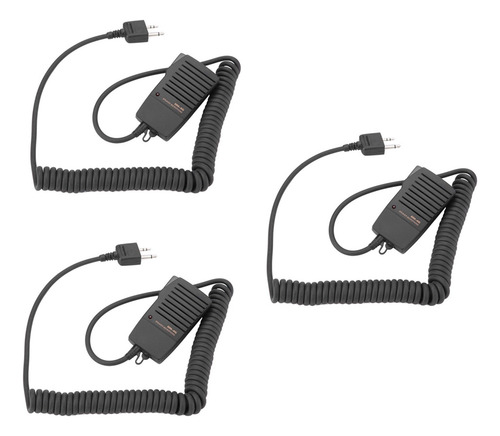 Micrófono Con Altavoz Portátil 3x Para Ic-v8 V85 V82 Ic-t2h