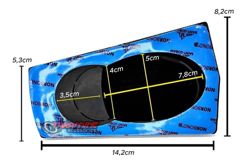 Imagem 5 de 5 de Antena Shark Tubarão Vectra Gt Gtx Elite Elegance Expression