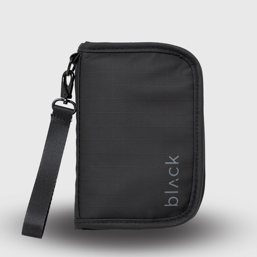 Passport Holder Black Bubba