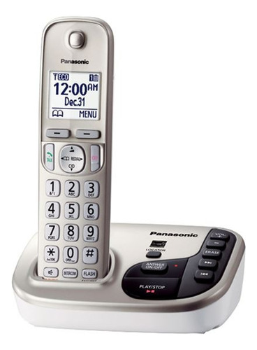 Telefono Inalambrico Panasonic C/contestadora Kxtgd220 Usado (Reacondicionado)