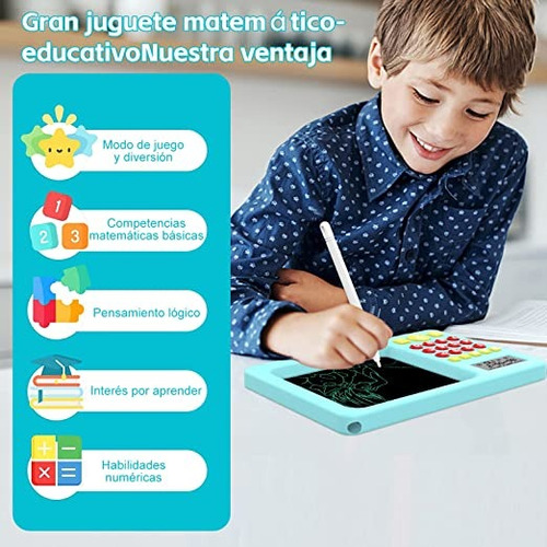 Pizarra Tableta Dibujo Mágica Ejercicios Led Didactica