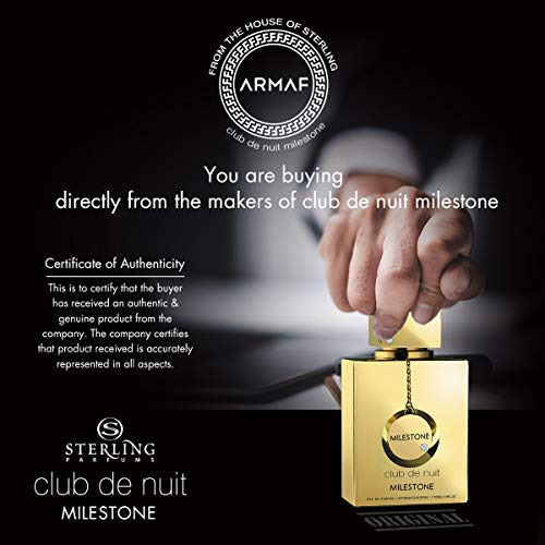 Perfume En Aerosol Unisex Milestone Edp De Armaf Night Club,