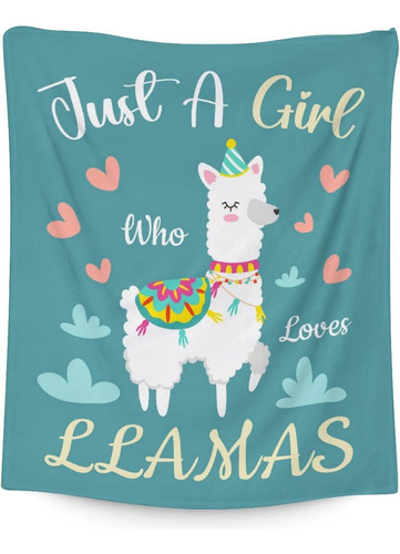 Llama Blanket Gifts - Linda Manta De 40 X 50 Pulgadas Para N