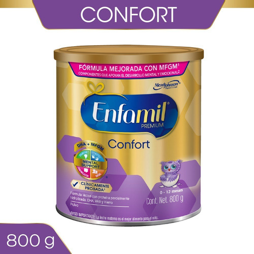 Formula Infantil Enfamil Confort 0-12 Meses X 800g