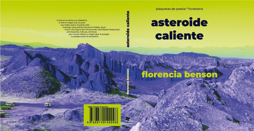 Imagen 5 de 9 de Asteroide Caliente De Florencia Benson