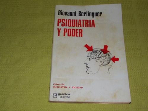 Psiquiatría Y Poder - Giovanni Berlinguer - Granica (Usado)