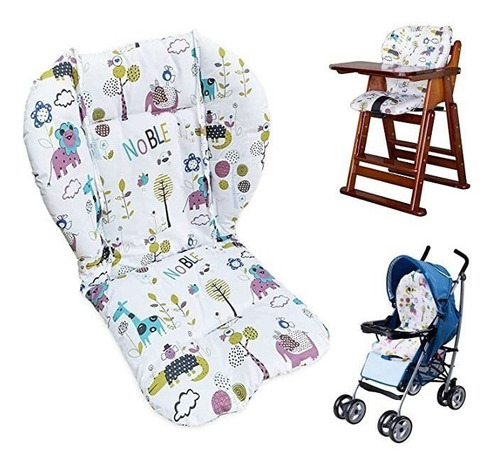 High Chair Pad, High Chair Cushion, Baby Highchair Seat Cov.