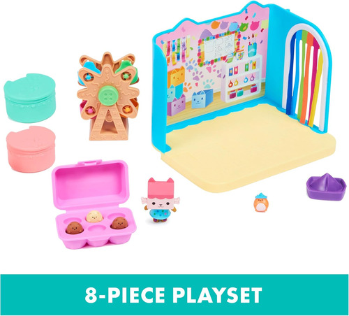 Gabby's Dollhouse, Baby Box Cat Craft-a-riffic Room With ...