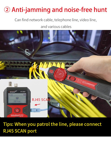 Noyafa Nf-858c Wire Tracker Network Cable Tester