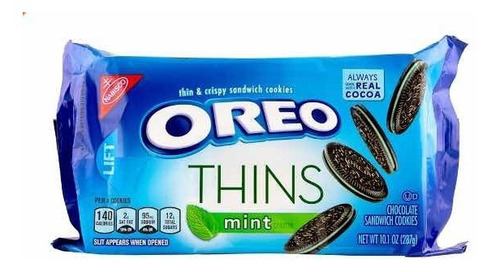 Galletas Oreo Menta Thins Mint