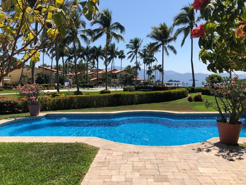 Imagen 2 de 16 de Hermosa Villa En Renta Ubicada En Condómino Caracoles, Marina Vallarta