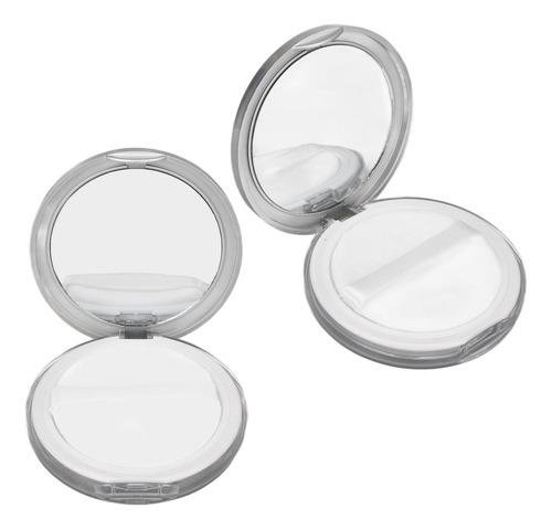 Estuche De Maquillaje Portátil Recargable En Polvo Vacío De
