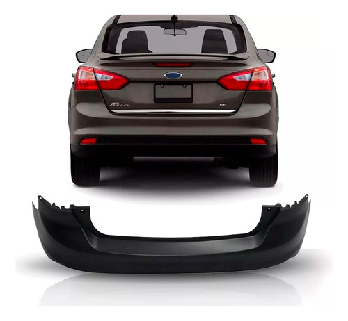 Envolvente Traseiro Focus 2015 A 2017 Sem Furo Sensor