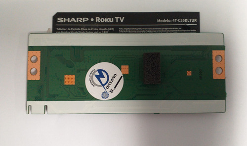 Tarjeta Fuente Para Pantalla Sharp Modelo 4t-c55dl7ur (Usado)
