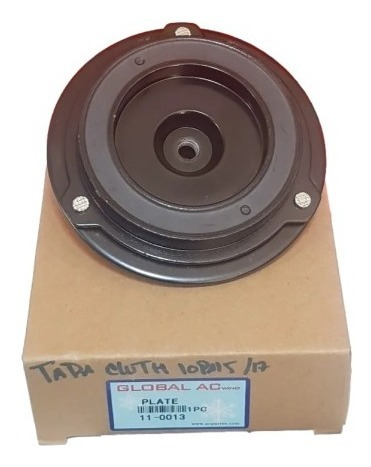 Imagen 2 de 10 de Tapa Clutch Compresor Toyota 10pa15-10pa17 3 Remaches