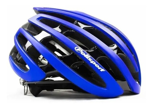 Capacete Ciclism Mtb Speed Polisport Light Road Azul M 55-58