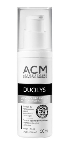 Duolys Crema Solar Antiedad Spf 50+ - Acm 50 Ml Acm