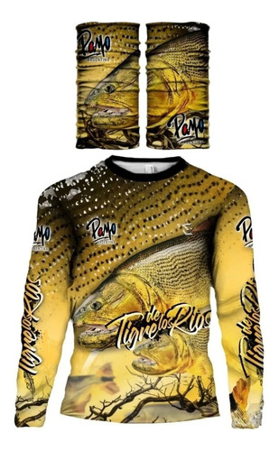 Remera + Cuello Payo .diseño Tigre De Los Rios Todos Talles 