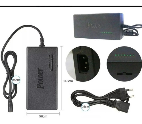 Fonte Carregador Universal Notebook Adaptador Pronto Entrega