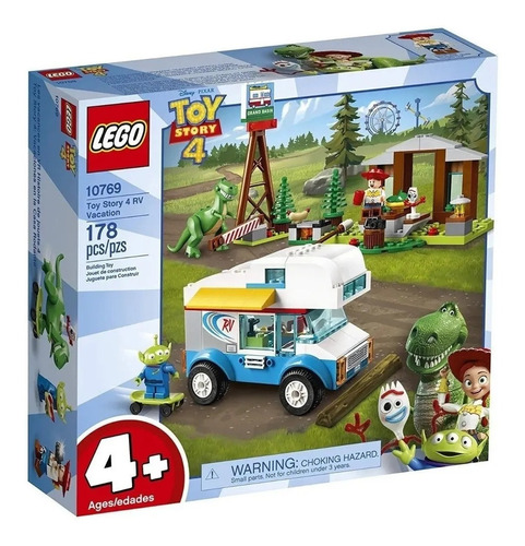 Lego Toy Story 4 Vacaciones En Casa Rodante Forky Rex Jessie