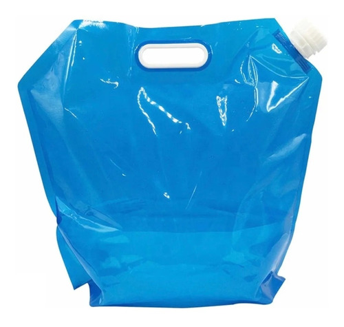 Bolsa 5 Litros Para Agua Bebidas Líquido Plegable Plástico