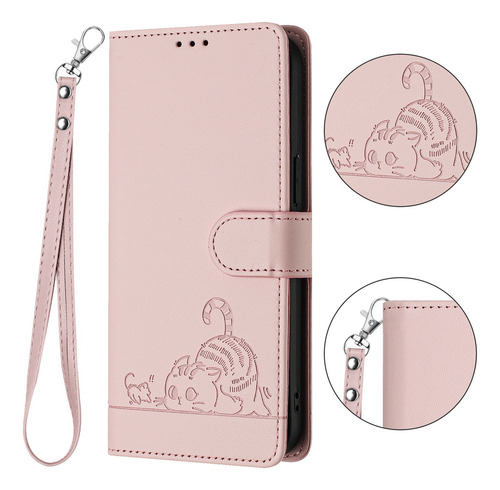 Funda De Piel Tipo Cartera For Teléfono Infinix Smart 9 7