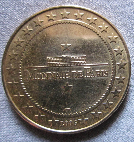 Medalla Monnaire De Paris  Monumentos De Paris