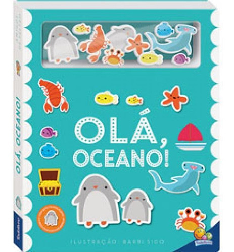Amigos De Feltro: Olá, Oceano!, De Really Decent Books Ltd. Editora Todolivro, Capa Mole Em Português